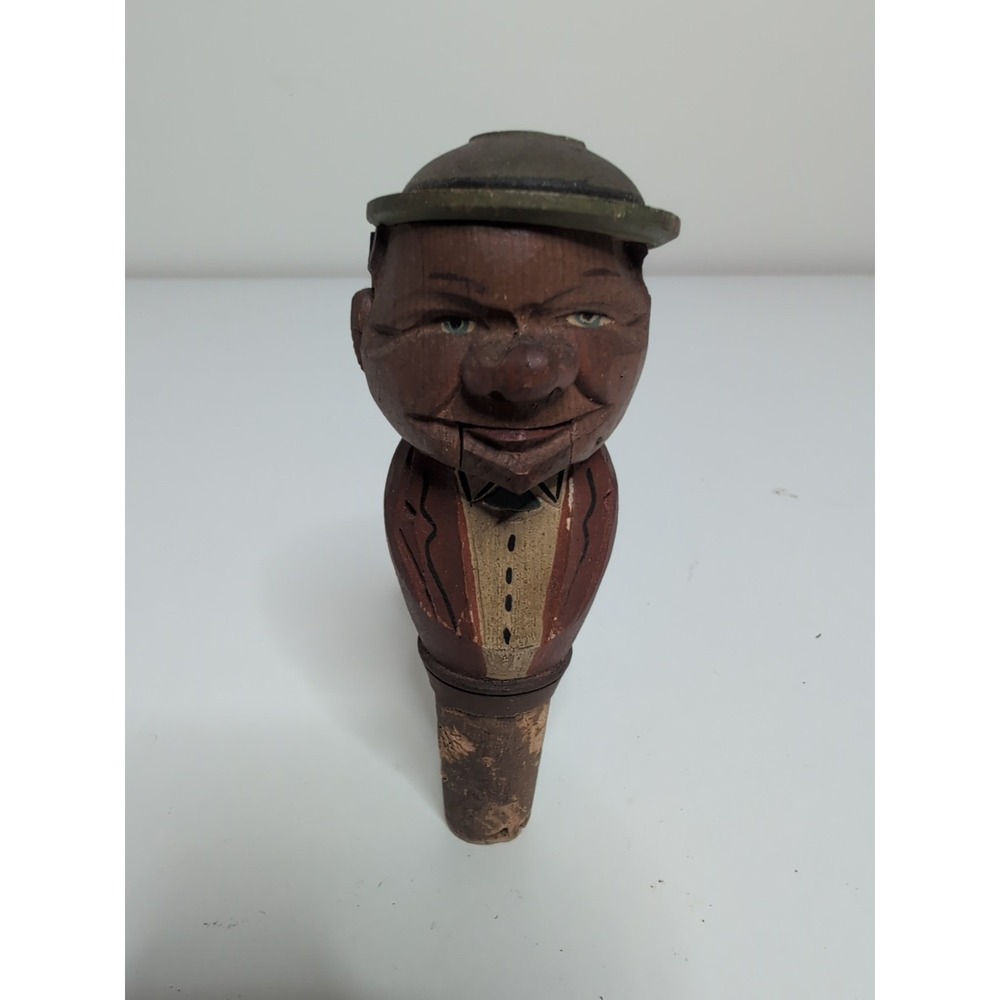 Rare Anri Vintage Peek-a-Boo Bottle Stopper Cork– Pop-Up Head